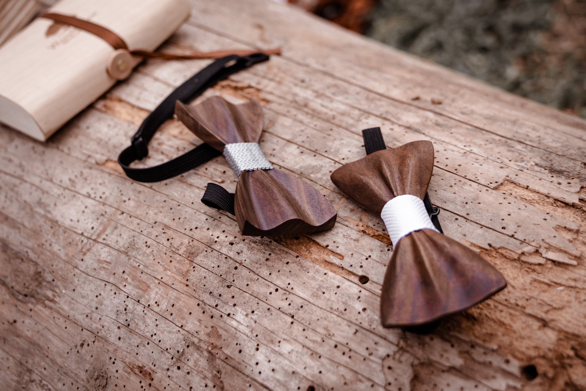 Holzfliegen im Vintage Stil von Woodenlove