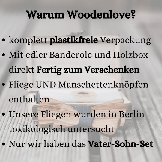 Korkfliege 2 - Woodenlove