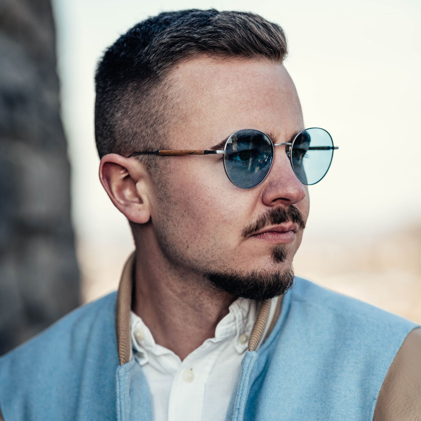 Sonnenbrille "Titan" Zebrano - Woodenlove
