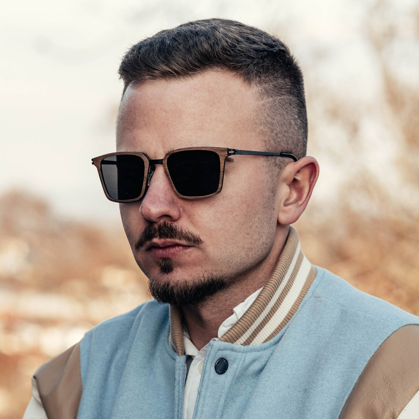 Sonnenbrille "Südholz" Walnuss - Woodenlove
