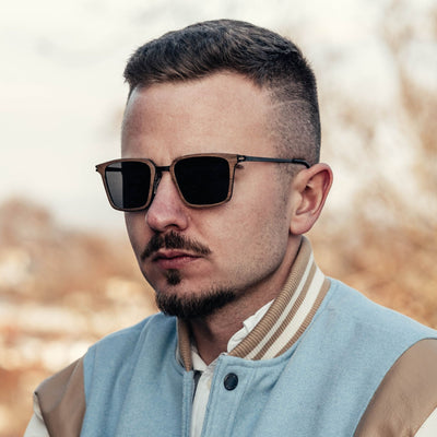 Sonnenbrille "Südholz" Walnuss - Woodenlove