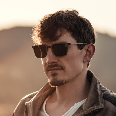 Sonnenbrille "Südholz" Walnuss - Woodenlove