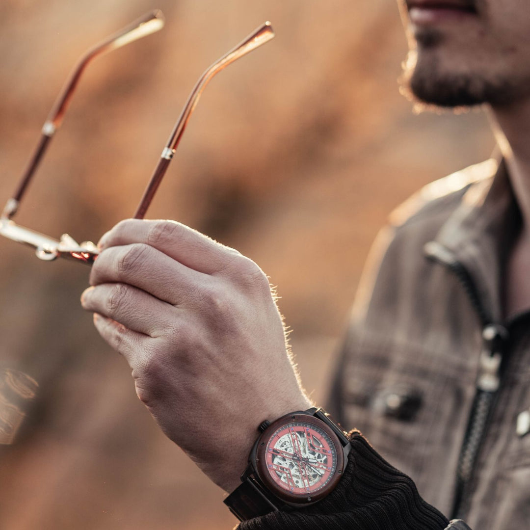 Sonnenbrille "StrandZeit" Rosenholz - Woodenlove