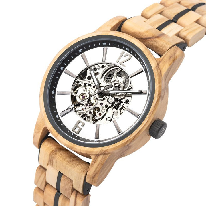 Automatikuhr Athen - Olive - Woodenlove