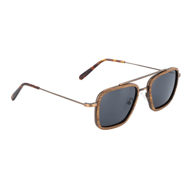 Sonnenbrille "HolzWrap" Walnuss - Woodenlove