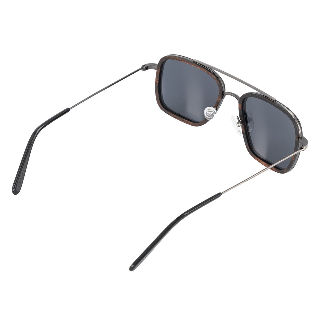 Sonnenbrille "HolzWrap" Ebenholz - Woodenlove