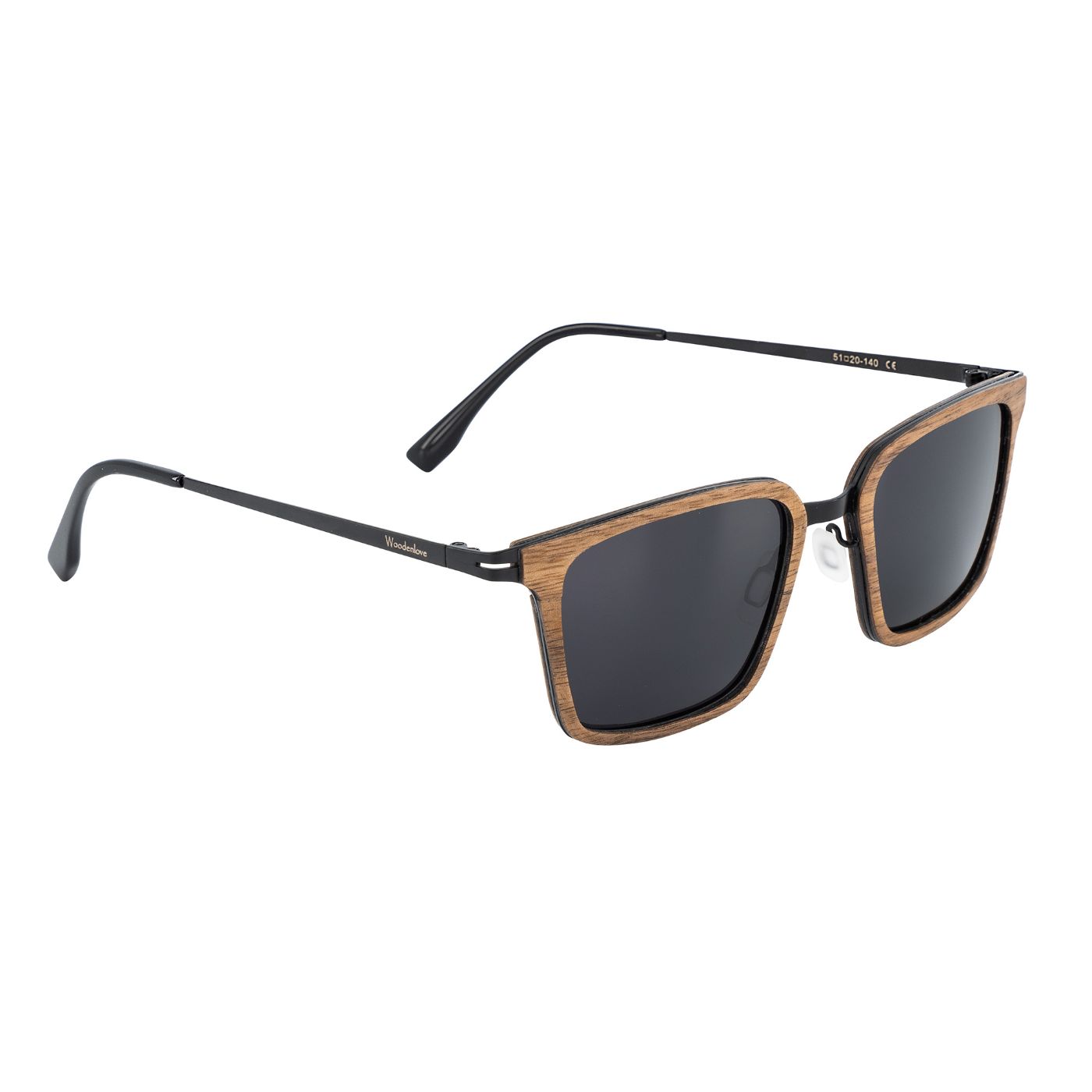 Sonnenbrille "Südholz" Walnuss - Woodenlove