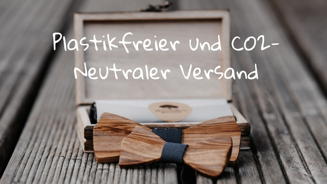 Woodenlove verschickt die Pakete plastikfrei und CO2 neutral