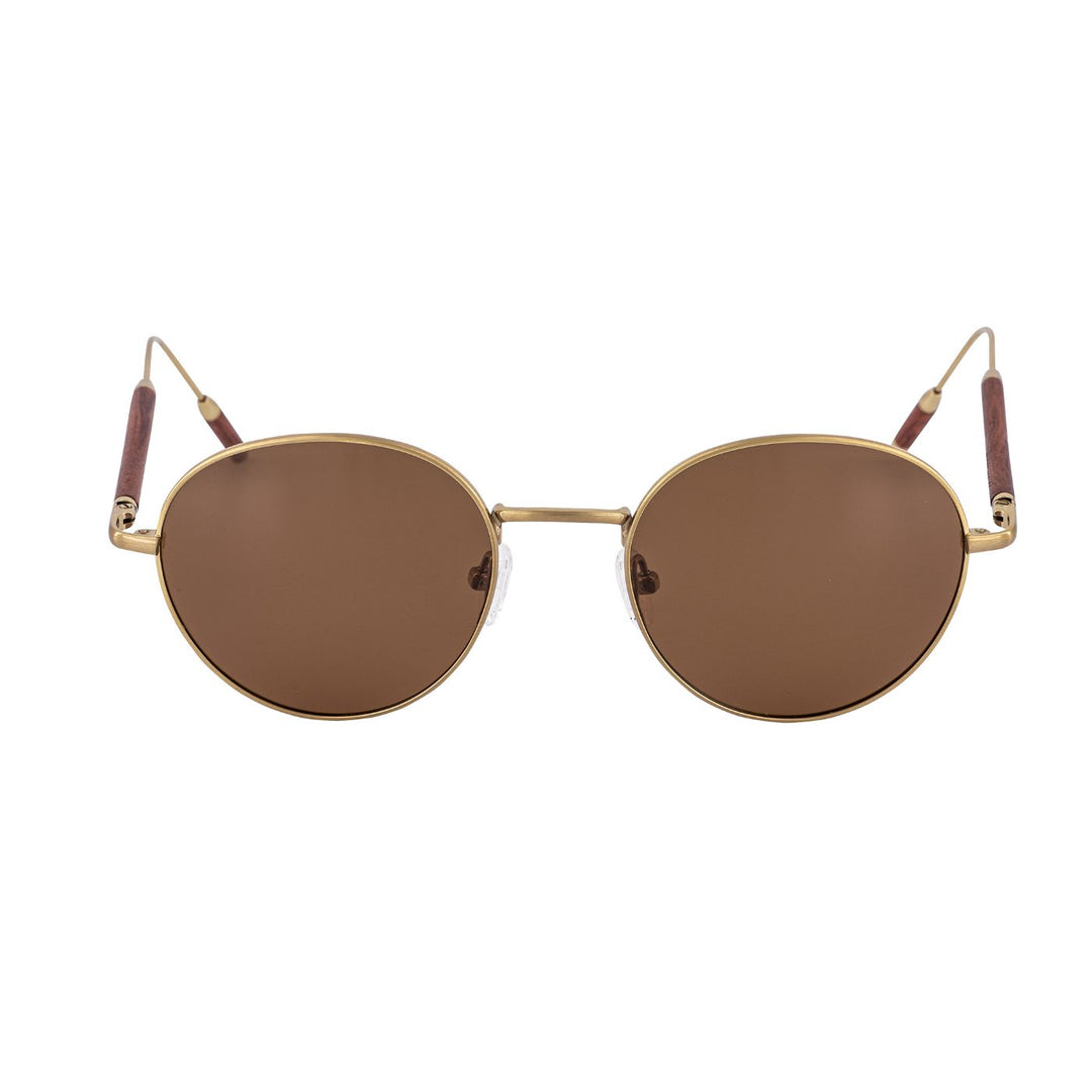Hochwertige Sonnenbrille aus Titan und Rosenholz von Woodenlove