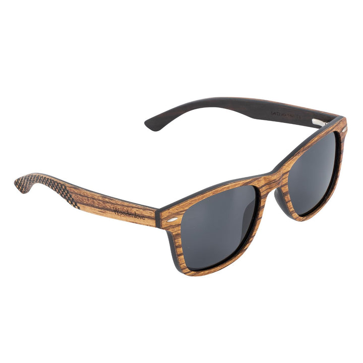Sonnenbrille "HolzBlick" Zebrano - Woodenlove