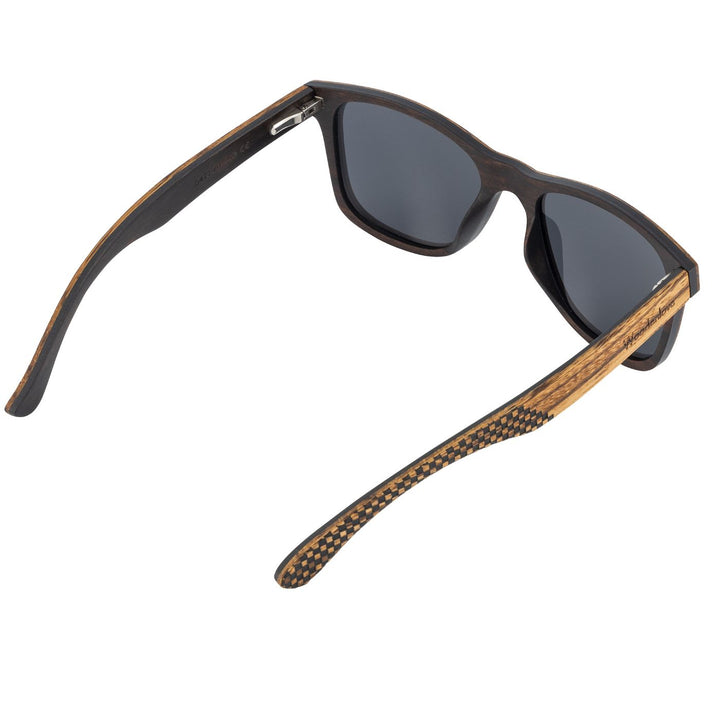 Sonnenbrille "HolzBlick" Zebrano - Woodenlove