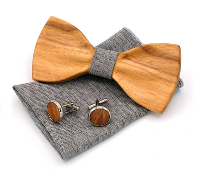 Holzfliege "Zebra" Gravur - Woodenlove
